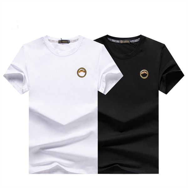

men's t-shirts designer tshirt mens womens high style short sleeve round neck fashion letter tees printed t-shirt #76, White;black