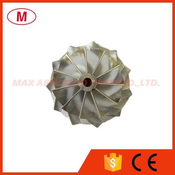 

td04b 54.06/71.40mm 11/0 blades high performance turbocharger turbo billet compressor wheel aluminum 2618 milling wheel for cartridge/chra/c