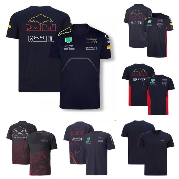 

f1 formula one racing t-shirt summer team short-sleeved shirt with the same custom