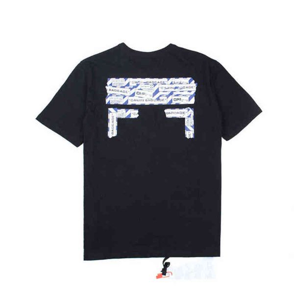 

mens summer fashion t shirts loose tees designers offs brands man women casual t-shirt luxury clothing street shorts sleeve letter arrow bl, White;black