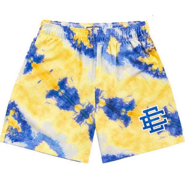 

eric emanuel mens ee casual shorts fashion brand basic fitness sports pants summer gym workout mesh breathab men women basketball football s, White;black