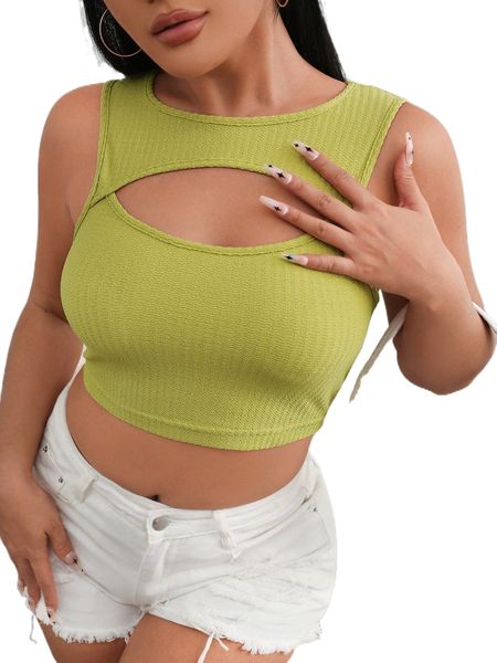 

sxy solid cut out tank s6v5#, White