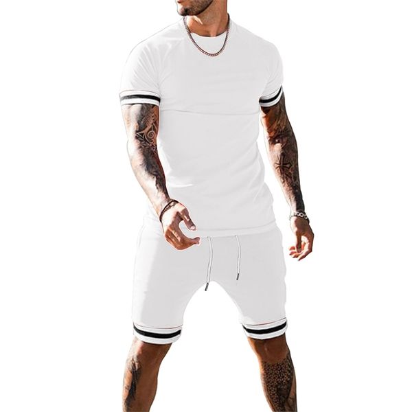 

summer oversized t shirt brand men beach shorts sets streetwear tracksuit men s suit men s trend short sleeve 220616, Gray