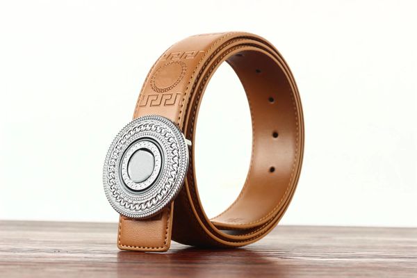 

luxury designer belts men woman leather belt casual smooth people head buckle belts highly quality, Black;brown
