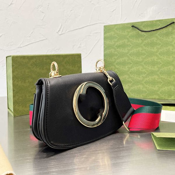 

italy brand classic blondie mini shoulder bags genuine leather fashion red green stripes crossbody bag luxury designer cowhide