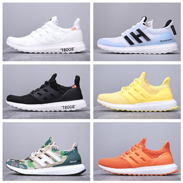 

quality high designer shoe mens running shoes sneaker triple black cloud white solar yellow sub green night flash bred oreo ultras women cas