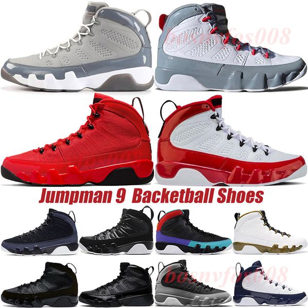 

2022 mens 9 og basketball shoes fire red black anthracite chile red jumpman 9s change the world men university gold statue sneakers
