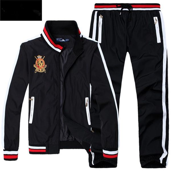 

new mens hoodies and sweatshirts sportswear man polo jacket pants jogging suits sweat suits mens tracksuits ggjre256e, Gray