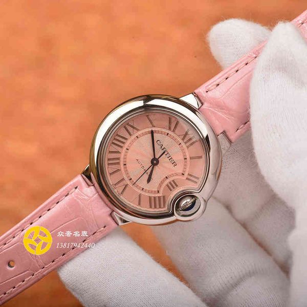 

luxury watches for women cart women's watch brand new blue balloon plate automatic mechanical women's watch 427n, Slivery;brown