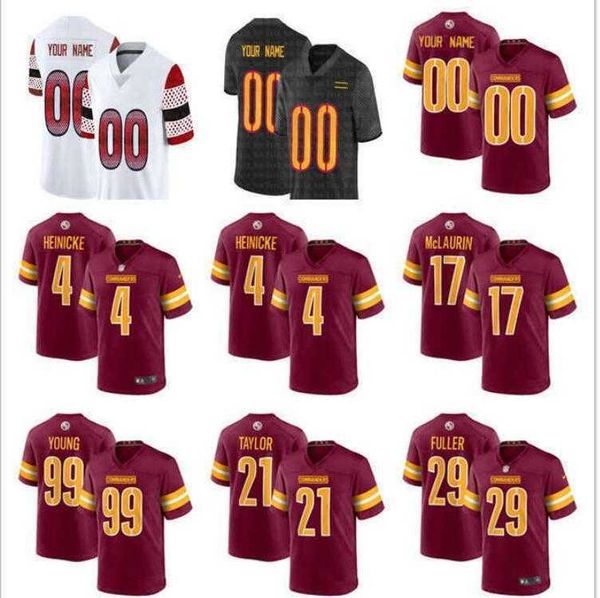 

WC Custom Mens Women Youth Kids American Football Jersey Any 32 Teams Player Game Jersey All Stitched Wholesale Sport Athletic Wear Bag Embroidered -4XL, Color