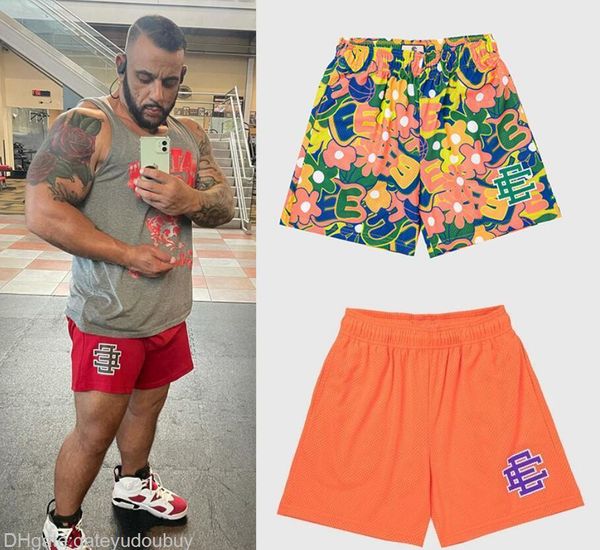 

2021 eric emanuel ee basic short men's women's fitness shorts mesh breathable beach pants sports series basketball pants new york, White;black