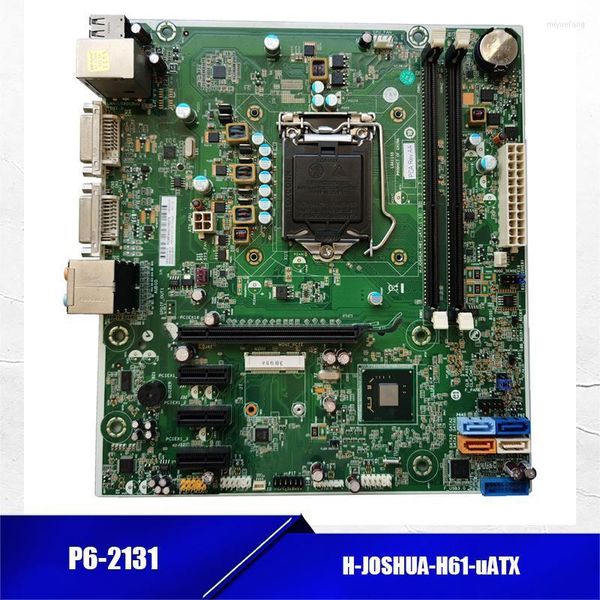 MotherBoards High Quality for H-Joshua-H61-UATX 696233-001 670960-001 PrainBoard Ministro da área