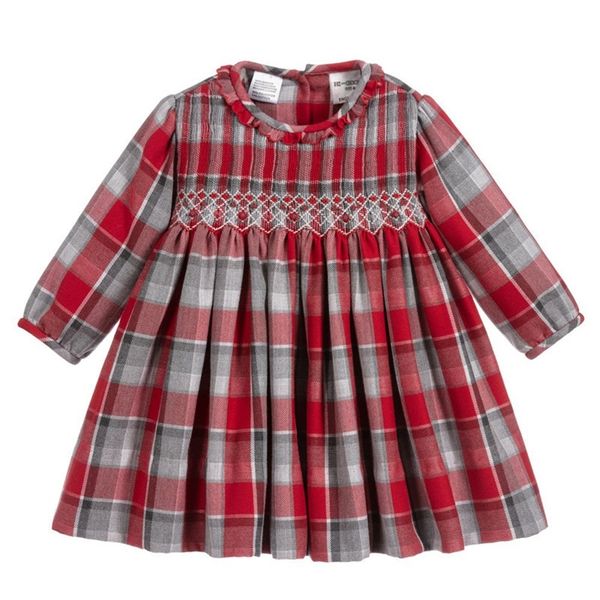 Jungen Mädchen Spanische Kleidung Mädchen Smock Kleid Kleinkind Jungen Hemd Hosen Sets Mädchen Vintage Kleider Schwester Bruder Kleidung LJ201223