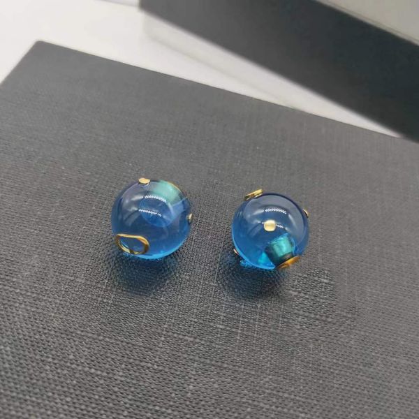 

fashion blue earrings aretes orecchini for women party wedding lovers gift jewelry engagement nrj, Golden;silver