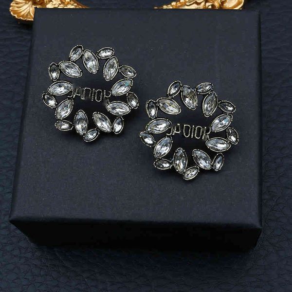 

2022 factory wholesale new home dijia wheat ear stud high version material 925 silver needle 8c4z, Golden