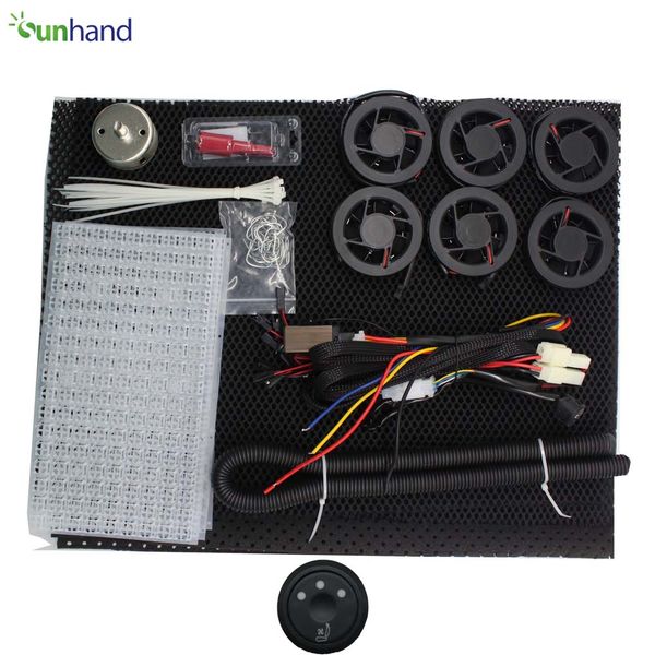 

car cover cushion 3 shift round switch car ventilated seat with 6 fans