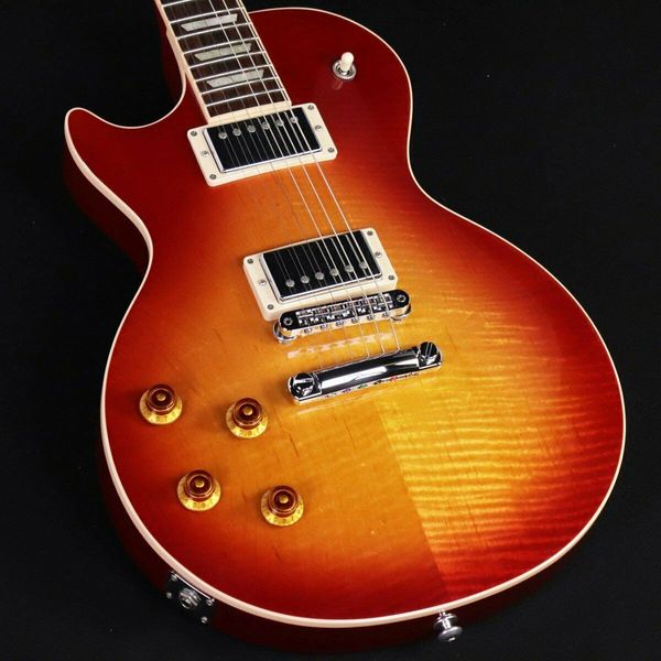 

les standard 2018 left hand heritage cherry sunburst electric guitar