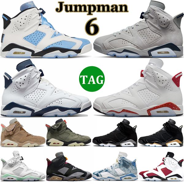

jumpman 6 basketball shoes 6s men women unc white red oreo midnight navy georgetown british khaki washed denim bordeaux mens trainers outdoo