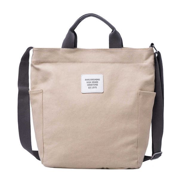 

hbp large women tote handbag canvas crosssbody bag quality ladies messenger shoulder back package zipper backpack fashion shopping handbags
