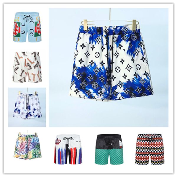 

2022 brand designer men's shorts large beach pants summer fashion street wear fast dry swimsuit printing board m-3xl 3335