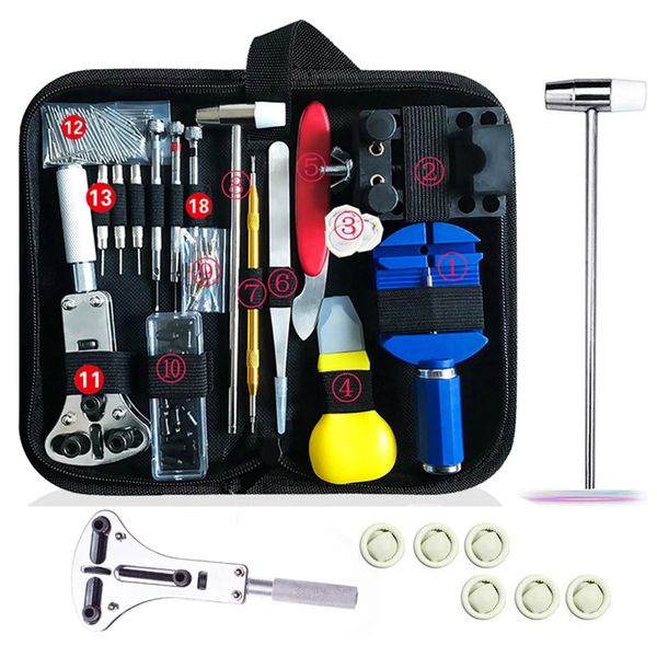 

watch repair tools kit movement parts bottle case opener assembly back maintenance maker battery replacement 220617