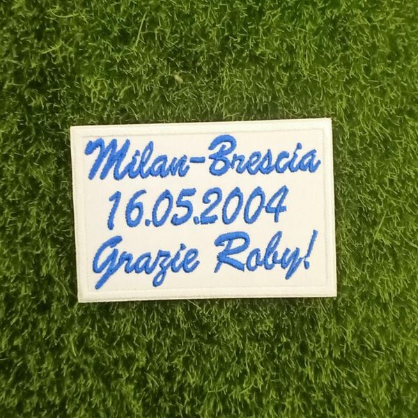 

2004 grazie roby robert baggio badge iron on heat transfer patches201r