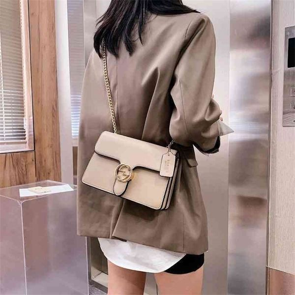 

handbag explosive models handbags spring litchi pattern small square texture chain high-capacity han fanchao factory online sales
