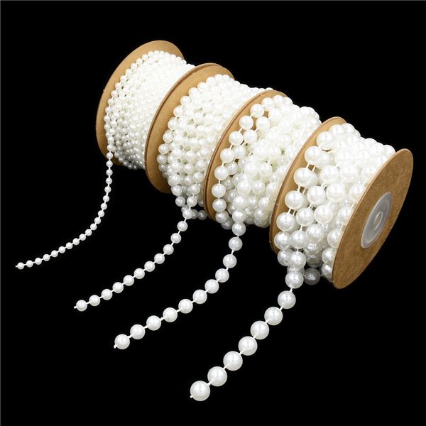 

artifical pearl string roll decor 10mm 2 meters 1222431