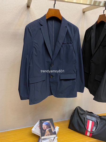 

men's suits & blazers spring and summer men's thin suit guest quality coat, White;black