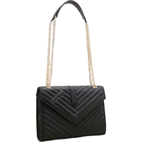 

2022 woman flap bags designer handbags leather women messenger cross body letter double chain coin clutch shoulder bags wallet delivery