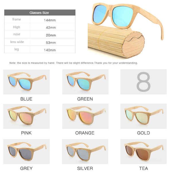 

bamboo wood retro coated legs polarized bamboo wooden glasses men and women large frame sunglasses, White;black