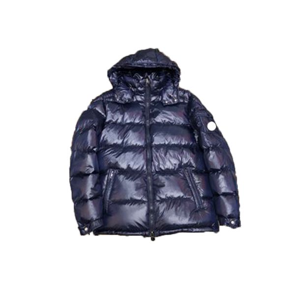 

maya men's women's designer down jacket winter jassen puffer large fur thermal hoodie apparel fourrure manteau hiver canadian park, Black