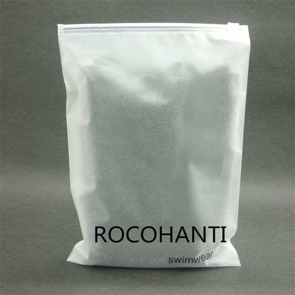 100x Sacchetti di plastica con sigillo smerigliato per abbigliamento biancheria intima giocattoli cosmetici imballaggio al dettaglio sacchetto con chiusura a zip stampa personalizzata 220704