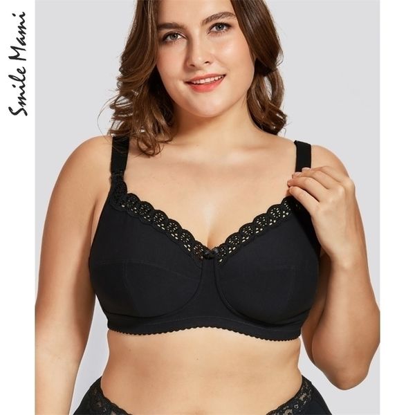 

pregnant women underwear plus size full coverage breast feeding nursing bra maternity bra for mothers y200415, Red;black