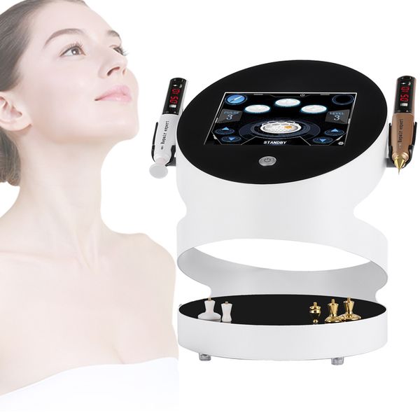 

ozone plasma pen machine 2 in 1 for face lifting skin tightening scar freckle removal skin care facial non-invasive painless golden plasmape