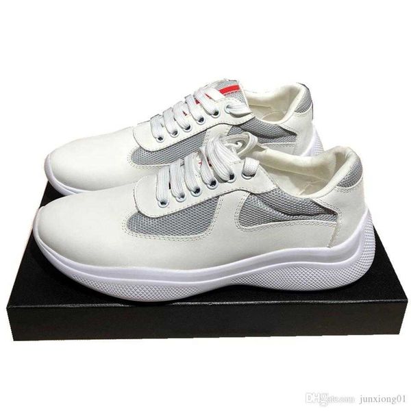

america's men fashion casual shoes cup designer sneakers patent leather and nylon luxury sneakers mens shoe, Black