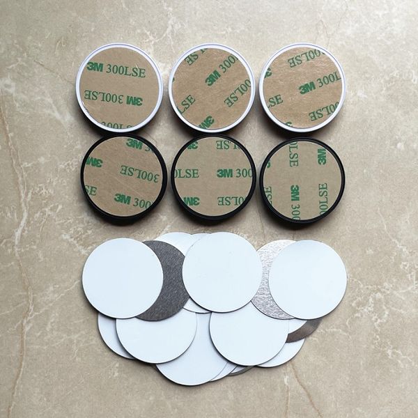 

dhl sublimation blank cell phone holder plastic stand with metal insert heat trasnfer printing finger ring bracket