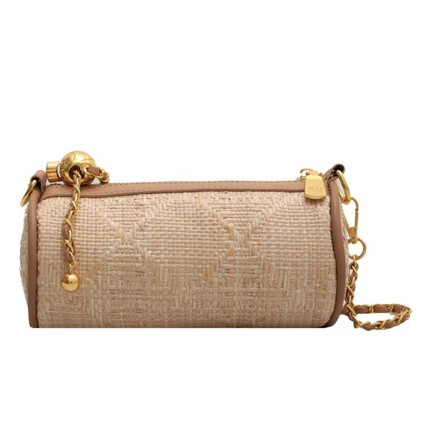 

designer bags grade brand new versatile fashion texture cylinder bag 19cm