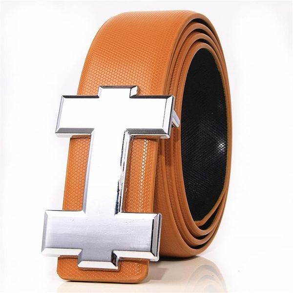

2020 new fashion men's belt metal buckle belts style cowboy leather belt275i, Black;brown
