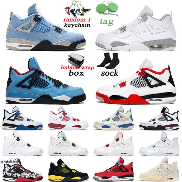 

jumpman 4 basketball shoes 4s black cat cream color cactus jack men womens neon court purple bred mens trainers sports sneaker eur 36-47