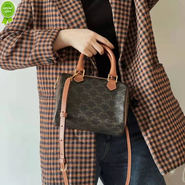 

factory online export designer handbag brand bag evening s spring 2022 new leather triumphal arch