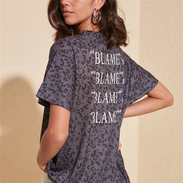 

trendyol printed boyfriend knitted tshirt twoss20ts0810 t200614, White