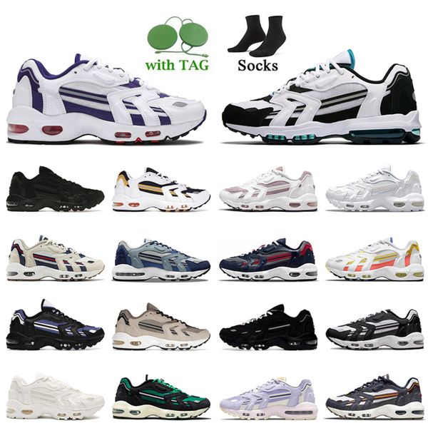 

2022 fashion jogging running shoes 96 96s women mens sports trainers white grape ice mystic teal purple dawn bred midnight navy magic ember, Black