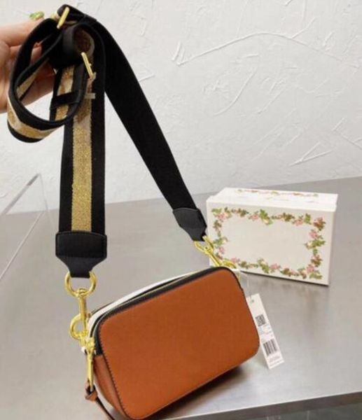 

contrast color bag texture women wide belt fashion color matching women's shoulder slung single satchels