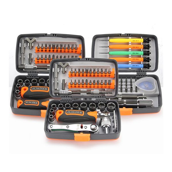 38-in-1 arbeitssparende Ratsche Multi-Tools Schraubendreher-Set Haushalt Kombination Werkzeugkasten Hardware Schraube Handwerkzeuge Sets 95HMCLUB