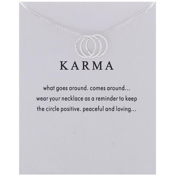 

three-loop necklace geometric clavicle chain, Silver