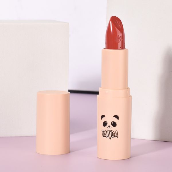 

matte lip glaze lipstick #04 peach milk coffee color 1pc