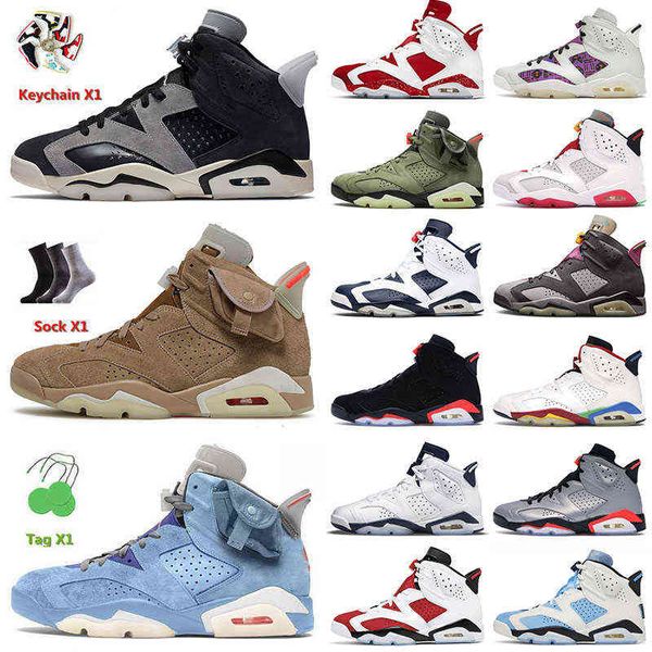 

original mens basketball shoes 6 6s vi tech chrome british khaki tour yellow black infrared hare electric green midnight navy trainers, White;red