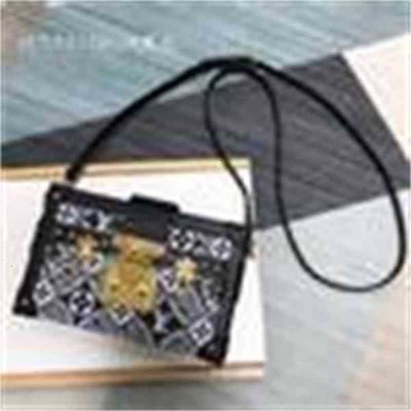 

m57212 1854 series petite malle handbag small box shoulder bag waist bags mini belt bags long wallet chain wallets purse clutches evening po