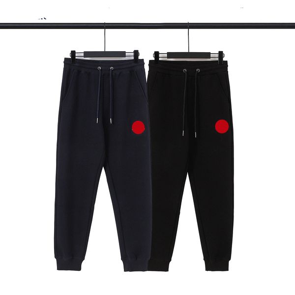 

brand 20ss designer mens pants track fashion jogger clothing side stripe drawstring, Black